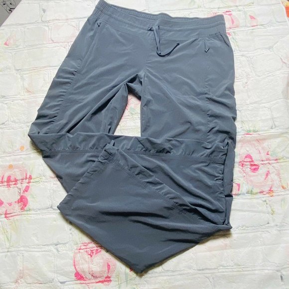 Athleta Women Gray Size 8 La Ruched Active lounge - Picture 4 of 12